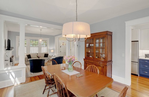 Historic District House | Historic & sunny home w/Fireplace steps from USNA & Downtown Annapolis