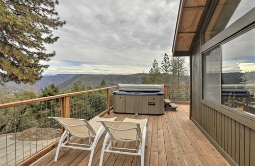 Colfax Apartment | Homey Colfax Getaway w/Private Hot Tub!
