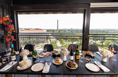 Downtown Washington D.C. Hotel | Hotel Washington | Two Monument View Corner King Spa Suites | D.C. Sights