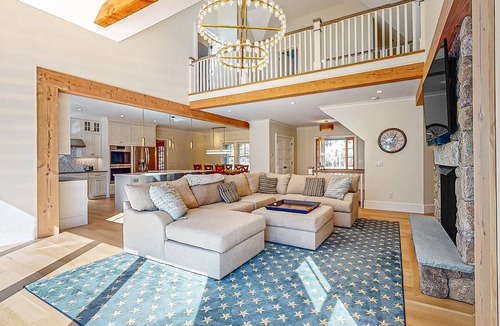 Plymouth House | Incredible home on lake with views, private beach, deck, AC, & W/D