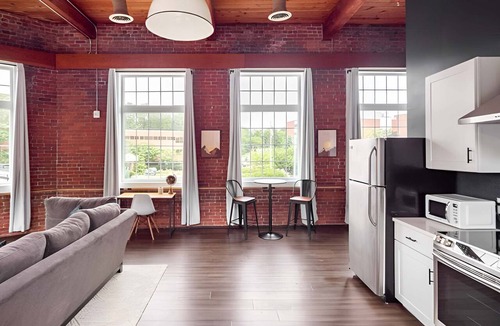 College Hill Apartment | Jennifer’s Historic Penthouse Loft | City Views