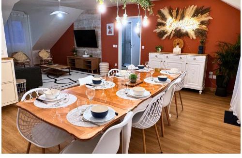 Collegien Apartment | L'évasion appart, proche disney, 8 pers.