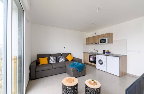 Villepinte Apartment | L'Arena - Balcon et Parking privé