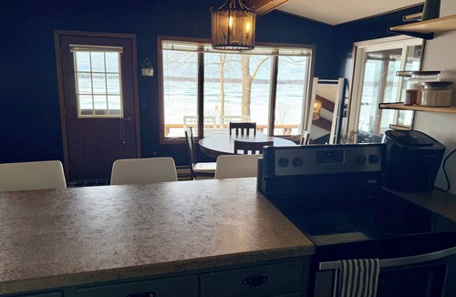 Alexandria House | Lake Carlos Getaway w/Sandy Beach, Dock, Lift & Stunning Sunsets 3-bedroom house