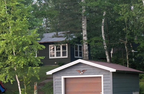 Hayward House | Lake Chippewa Flowage - Secluded patio, private home & dock, A/C, washer, dryer