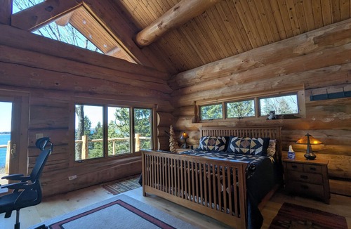 Herbster House | Lake Superior & Apostle Islands Majestic Log Home