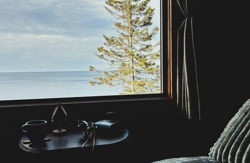 Tofte Cabin | Lake Superior Log Cabin on Bike Path