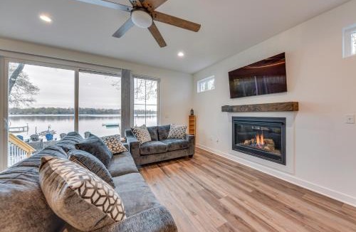 New Munster House | Lakefront Burlington Vacation Rental: Dock + Beach
