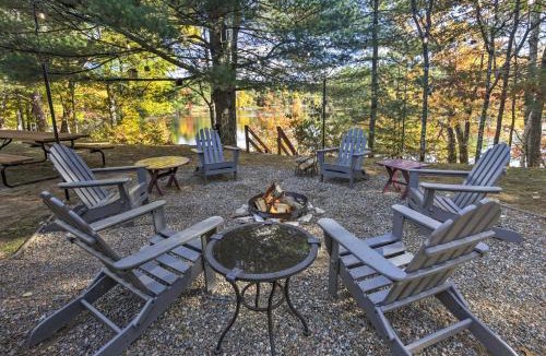 Eagle River House | Lakefront Eagle River Retreat w/Dock & Fire Pit!
