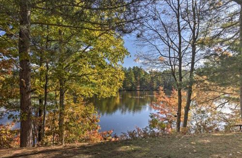 Eagle River House | Lakefront Eagle River Retreat w/Dock & Fire Pit!