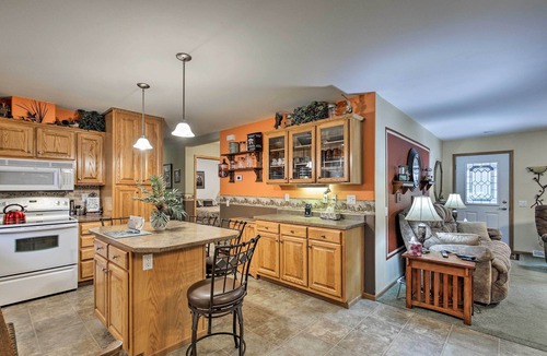 Conover House | Lakefront Family Getaway w/Private Deck & Dock!