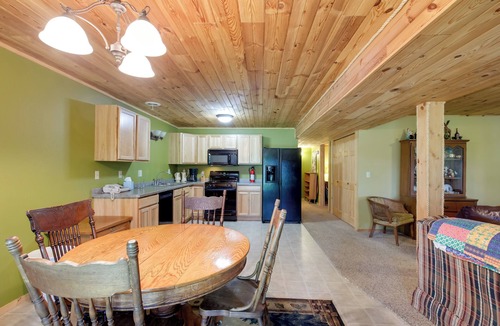 Hazelhurst Cabin | Lakefront Hazelhurst Cabin: Dock & Pool Table