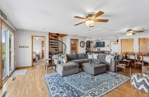 Merrimac House | Lakefront Lake Wisconsin Home - Deep Water, Fire Pit & Year-Round Adventure