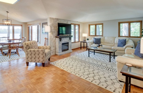 Crosslake House | Lakefront Minnesota Getaway w/ Private Dock