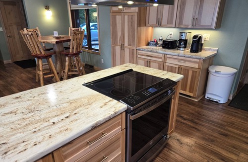 Wautoma House | Lakeside Escape/Ski Nordic Mt./lakefront cabin/pontoon rental/Pets/Hot Tub!