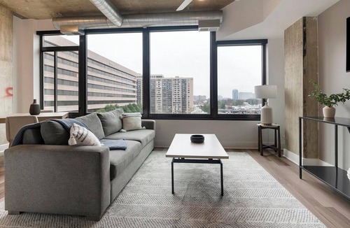 Baileys Crossroads Apartment | Landing | Chic 1BD, Game Room, Gym