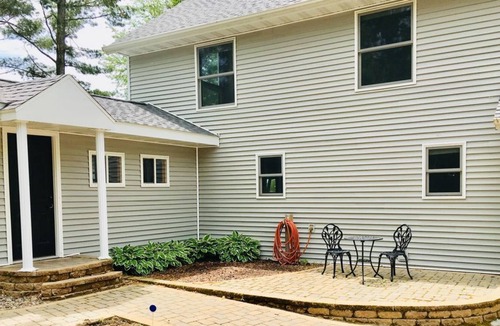Fort Ripley Township House | Large Sandy Beach House, with boat rental option! 4 bedroom, 3 bath, sleeps 12