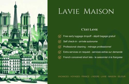 Vivienne Apartment | Lavie Maison Cozy Flat in Parisian Passage