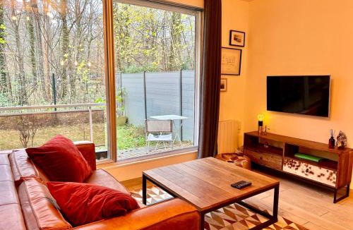 Gouvieux Apartment | Le petit Hameau, t2 avec jardin et parking