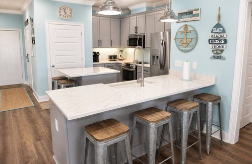 Audubon Place House | Lighthouse View | located gulf front in a private gated community.