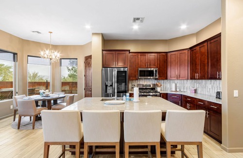 Rio Verde Foothills House | Little Common Farmhouse with Pool, BBQ, and Bar on huge lot