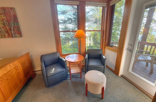 Lutsen Condo | Located on Lake Superior, this guestroom is ideal for family & friends