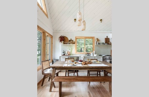 Webster Cabin | Log cabin on lake in WI woods - Hytte Ro