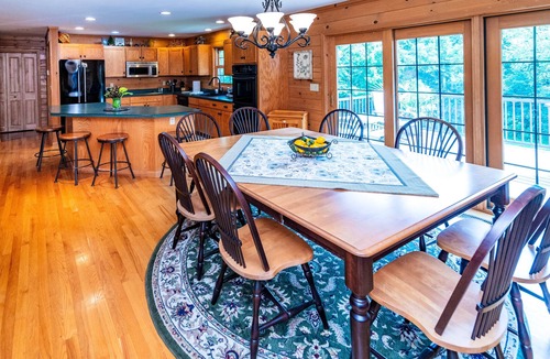 The Galena Territory House | Log Home Luxury, Comfort Defined and Moonbeam Views! Access to Owners' Club Fun!