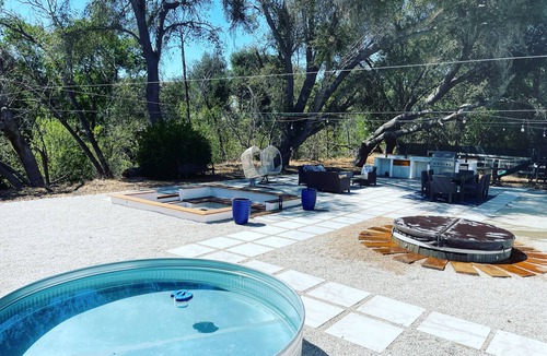 Solvang House | Los Olivos Stunner! Walk downtown, cowboy pool, hot tub, fire pit