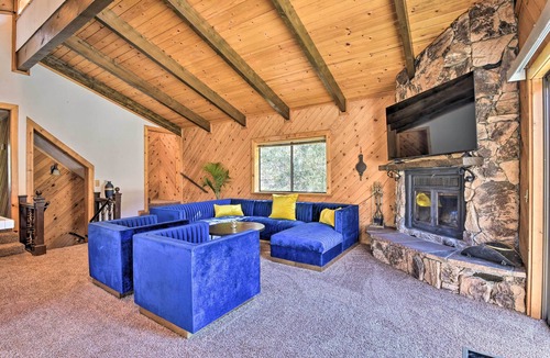 Pine Mountain Club Cottage | Luxe Escape w/Decks, Mtn Views, Game Room!