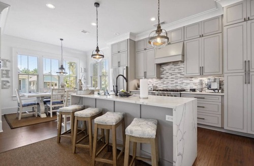 Old Town House | Luxury Coastal Retreat | Sleeps 8 | Private Pool | Walk to the Beach!