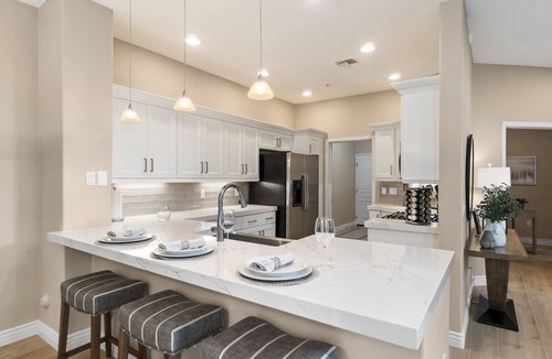 Talon Retreat Condo | Luxury Condo Living in the Perfect North Scottdale Location w/Heated Pool & Spa