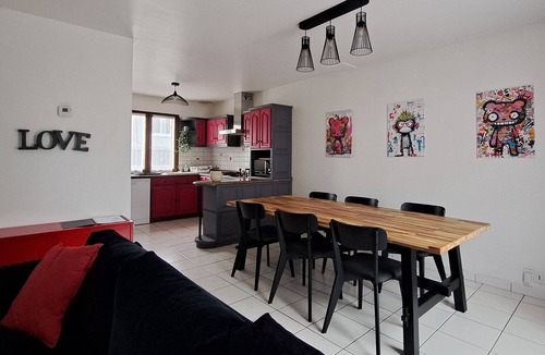 Aulnay-sous-Bois House | Maison 83m2 Proche Paris Idéal J.O Paris, Villepinte, Parc Asterix, Eurodisney,