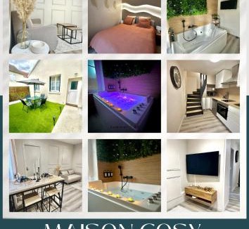 Dammartin-en-Goele Apartment | Maison avec jacuzzi proche aéroport CDG et Astérix