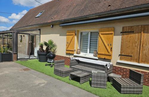 Haudivillers House | Maison dans corps de ferme Aéroport beauvais 14 minute