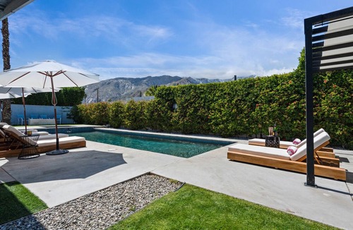 Racquet Club West House | Mid Century Modern Resort Pool, few minutes from downtown. Great mountain views