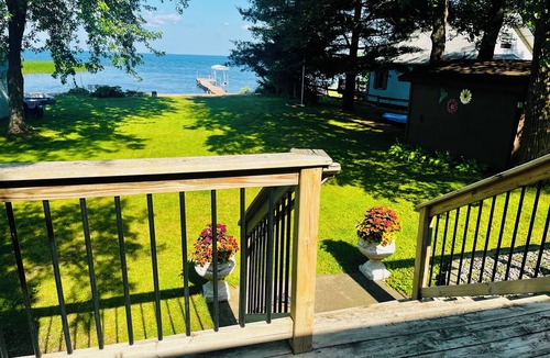 Vineland Cabin | Mille Lacs Cottage: Gamble, Fish, Sauna, Sandy Beach