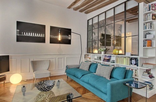 6th Arrondissement Apartment | Modern and cosy 2 BD 2 BTH with AC in St. Germain, insurance included