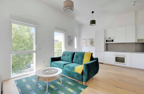 Le Bois Porte de Nogent Apartment | Modern Apartment-1BD/4P-PMR-Nogent-sur-Marne