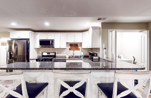Mountainside House | Modern house on the lake with private dock, hot tub, air hockey & central AC