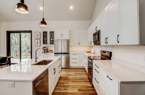 Park Rapids House | Modern Lake Home-Secluded Lakefront-2 patios-lake toys included-Luxurious