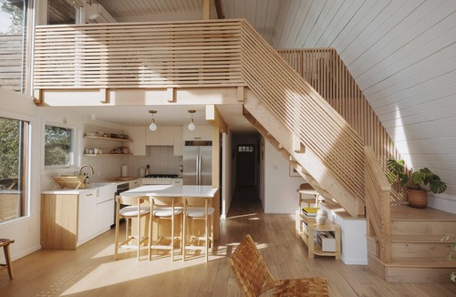 Santa Barbara Ski Chalet | Modern Mountain A-Frame with Ocean + Island Views