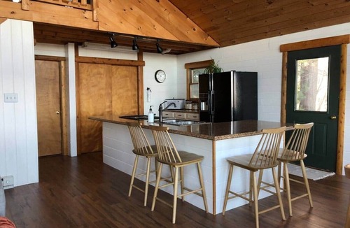 Great Cacapon Cabin | Modern Mountaintop Cabin with a gorgeous view