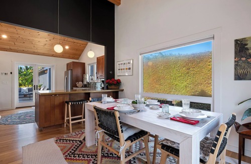 Carpinteria House | Modern Retreat with Vaulted Wood Ceilings & Private Outdoor Space