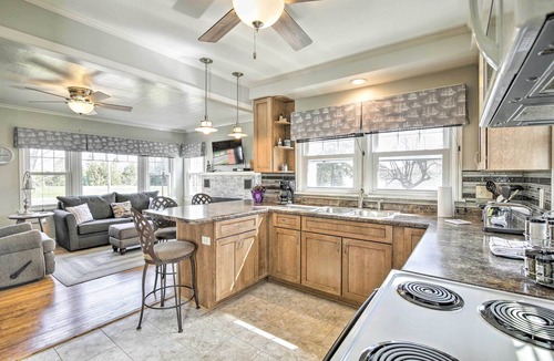Sturgeon Bay House | Modern Sturgeon Bay Home by Potawatomi State Park!