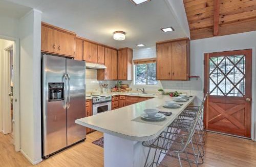 Crestline House | Modern & Unique Cabin with Deck by Lake Gregory!