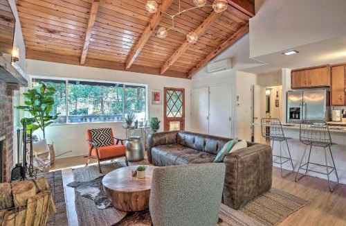 Crestline House | Modern & Unique Cabin with Deck by Lake Gregory!