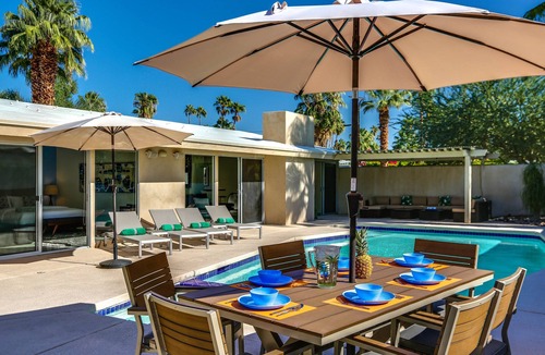The Movie Colony House | Movie Colony Palms – Luxe Midcentury Walk-to-Town