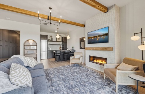 Sister Bay Condo | New condo in downtown Sister Bay, walkable to all your favorite places!