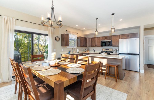 The Galena Territory House | New construction, Hot tub, Game room, Extra-large patio, Firepit, covered porch